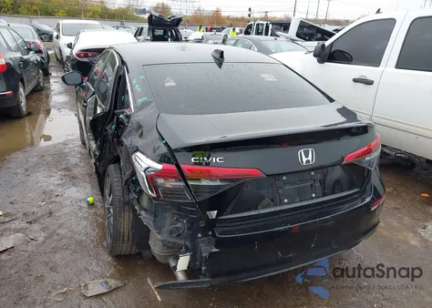 2023 Honda Civic Ex/Ex W/O Bsi z USA, uszkodzony, nr VIN 2HGFE1F74PH301478